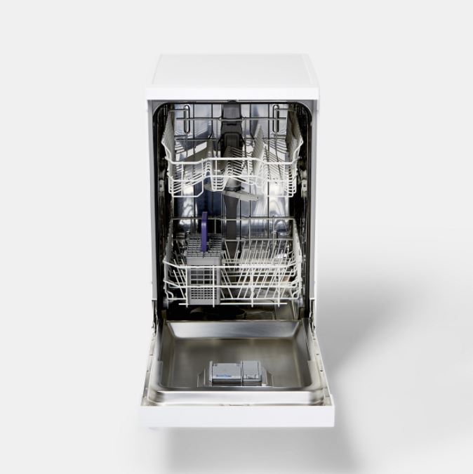 Beko DFS05Q10W Freestanding White Slimline Dishwasher 7458