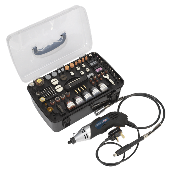 Sealey E5188 219pc Multipurpose Rotary Tool & Engraver Kit