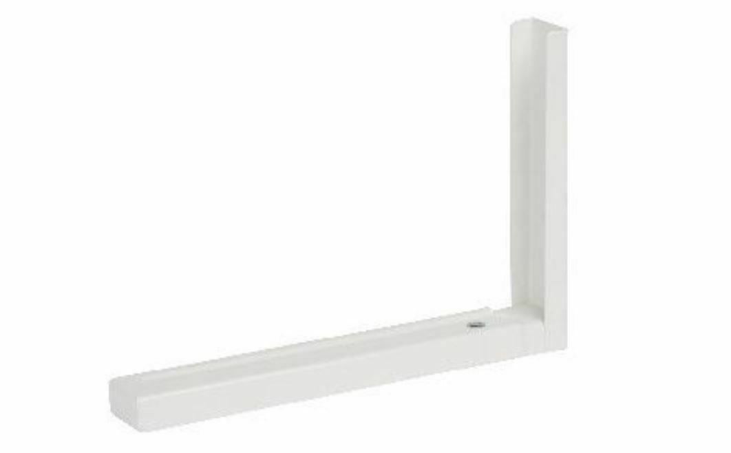 FORM WHITE MICROWAVE BRACKET, PACK OF 2 - 320 x 220mm 65776