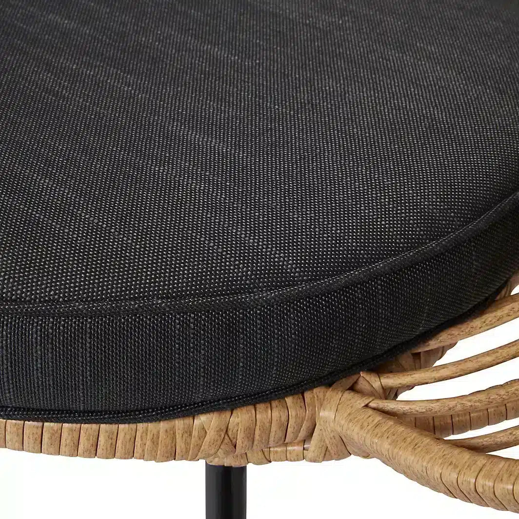 Frula Rattan effect Flower Occasional chair (H)860mm (W)840mm (D)700mm 0603