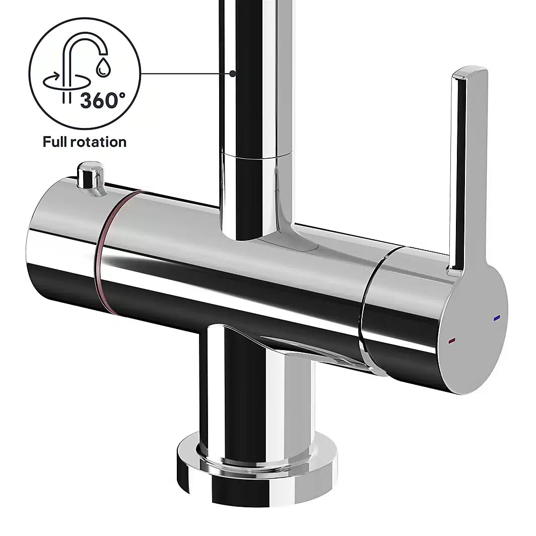 GoodHome Aji Chrome-plated Boiling water tap-2456