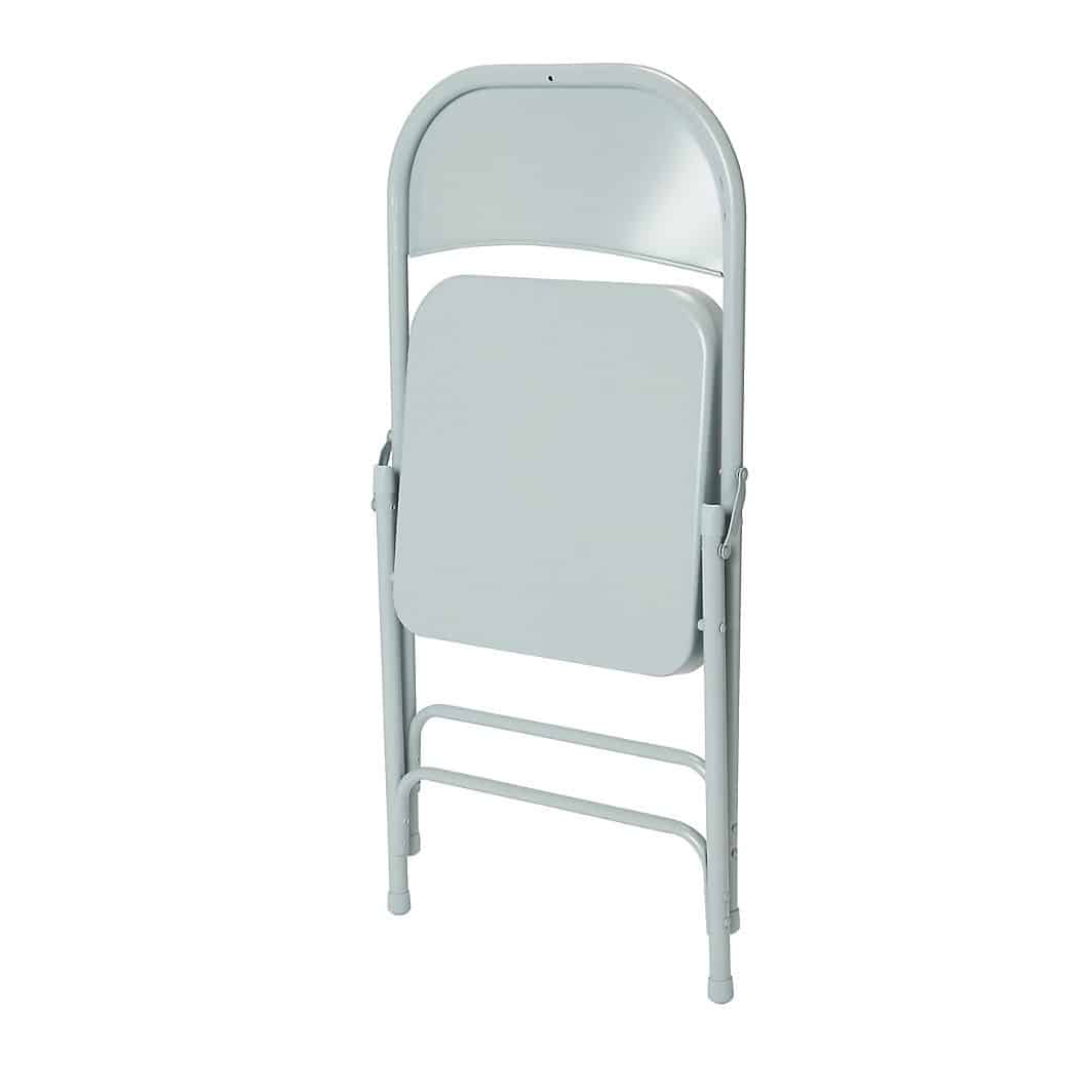 GoodHome Lasana Sage Pale Blue Folding chair (H)790mm (W)470mm (D)450mm 0665