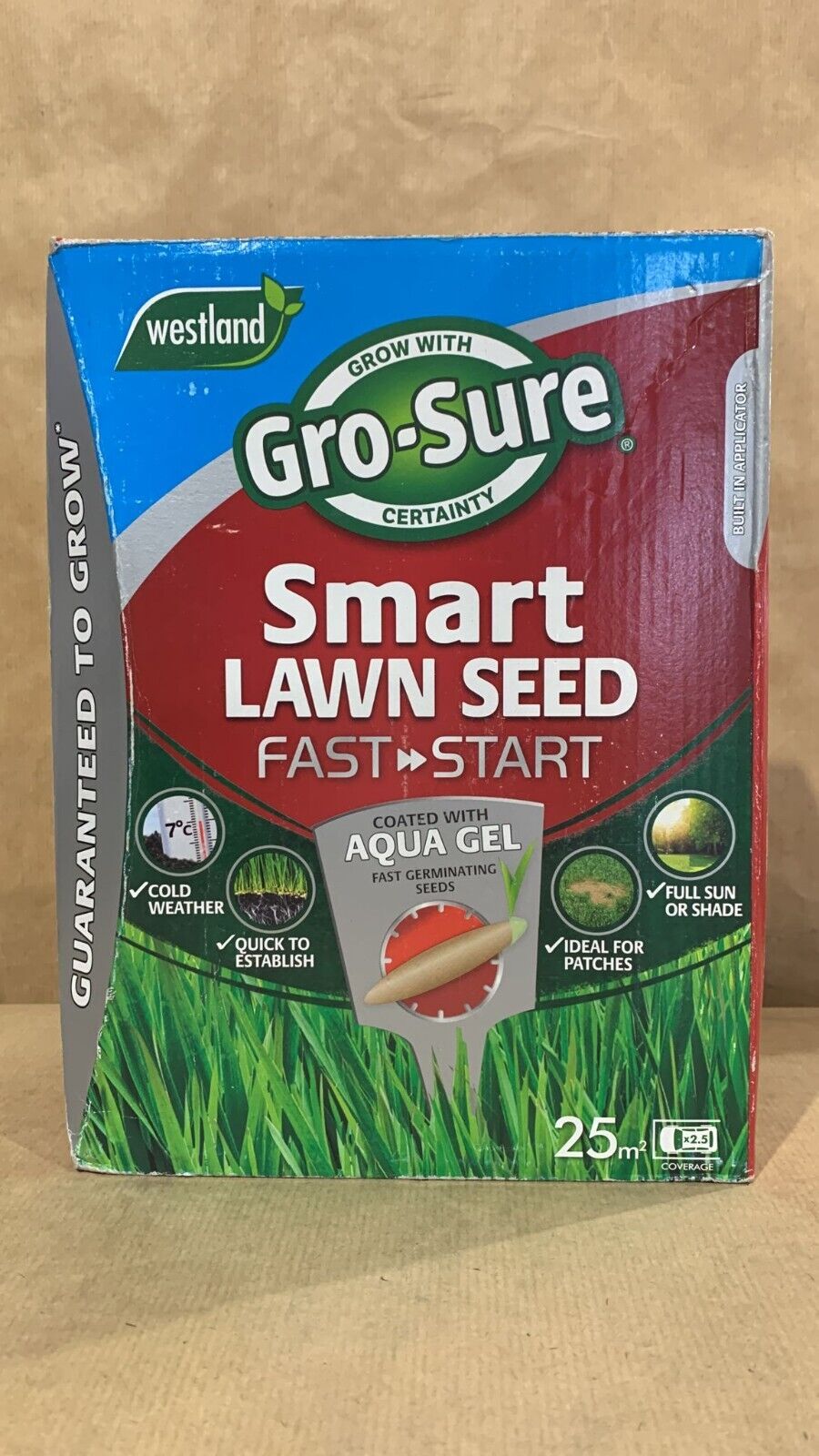 Gro-Sure Lawn fertiliser 25m² 1kg 7828