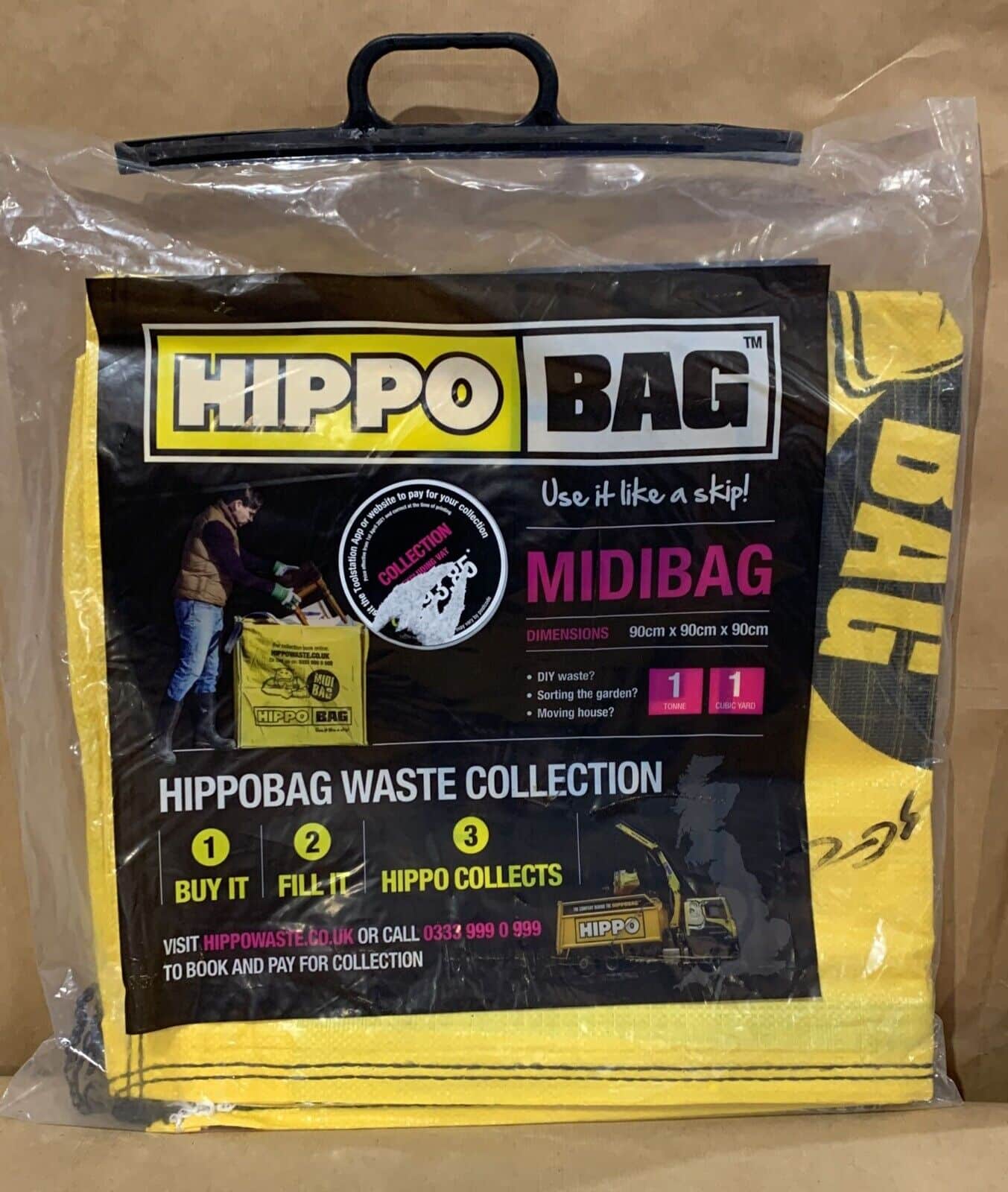 Hippobag Hipposkip, 1.0 Ton - Use It Like A Skip, 1.0 Cubic Yard 0017