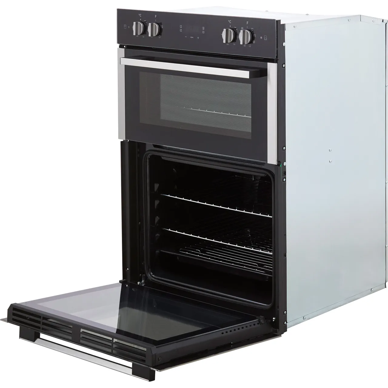 Hoover H-OVEN 300 HO9DC3UB308BI 65L/42L Black Stainless Steel Built In Electric Double Oven 8424