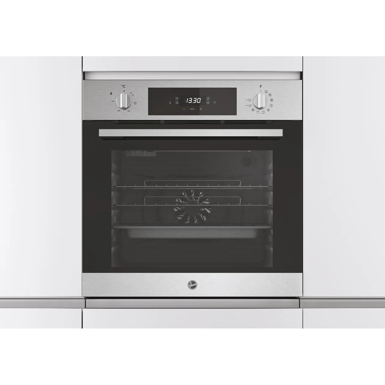 Hoover H-OVEN 300 HOC3BF3058IN Built In Electric Single Oven Stainless Steel X-Display 23