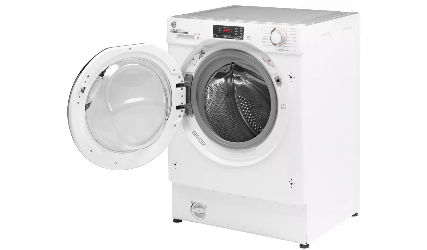 Hoover HBDS495D1ACE Integrated Washer / Dryer 9Kg / 5Kg with 1400 rpm 0033
