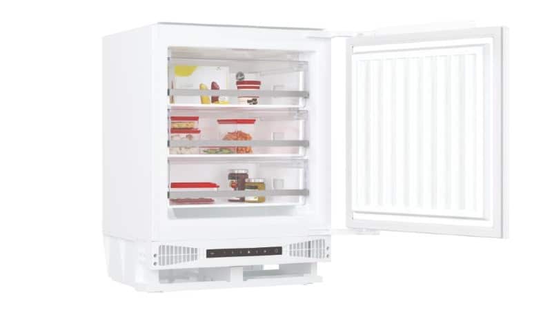 Hoover HBFUP130NKE 96L White Integrated Undercounter Freezer 0075