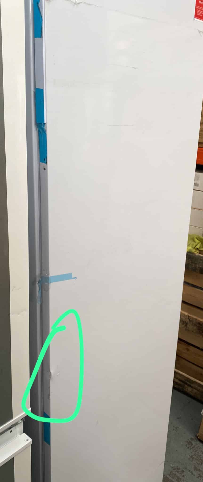 Hoover HBOU172UK/N Integrated Upright Freezer with Sliding Hinge X-Display 0081