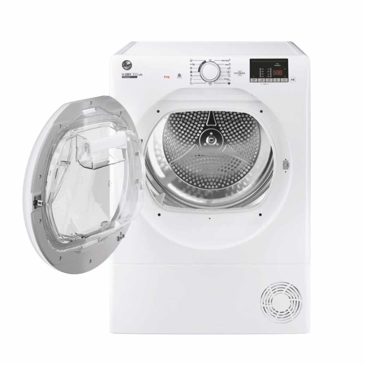 Hoover HLEC9DE 9kg White Condenser Tumble Dryer 0076