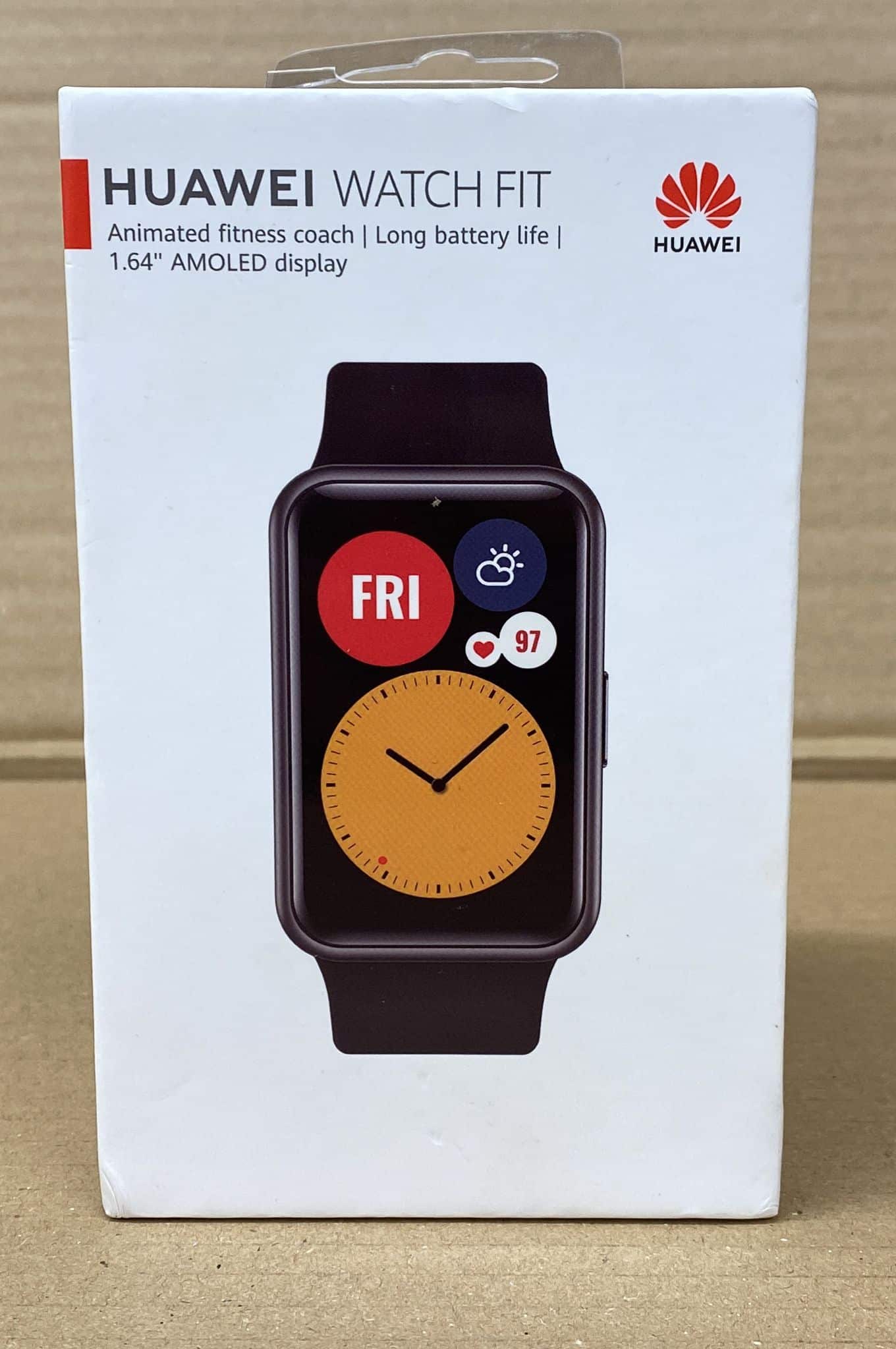 Huawei Watch Fit 46mm Smartwatch Oxygen Saturation Detection Graphite Black 7170