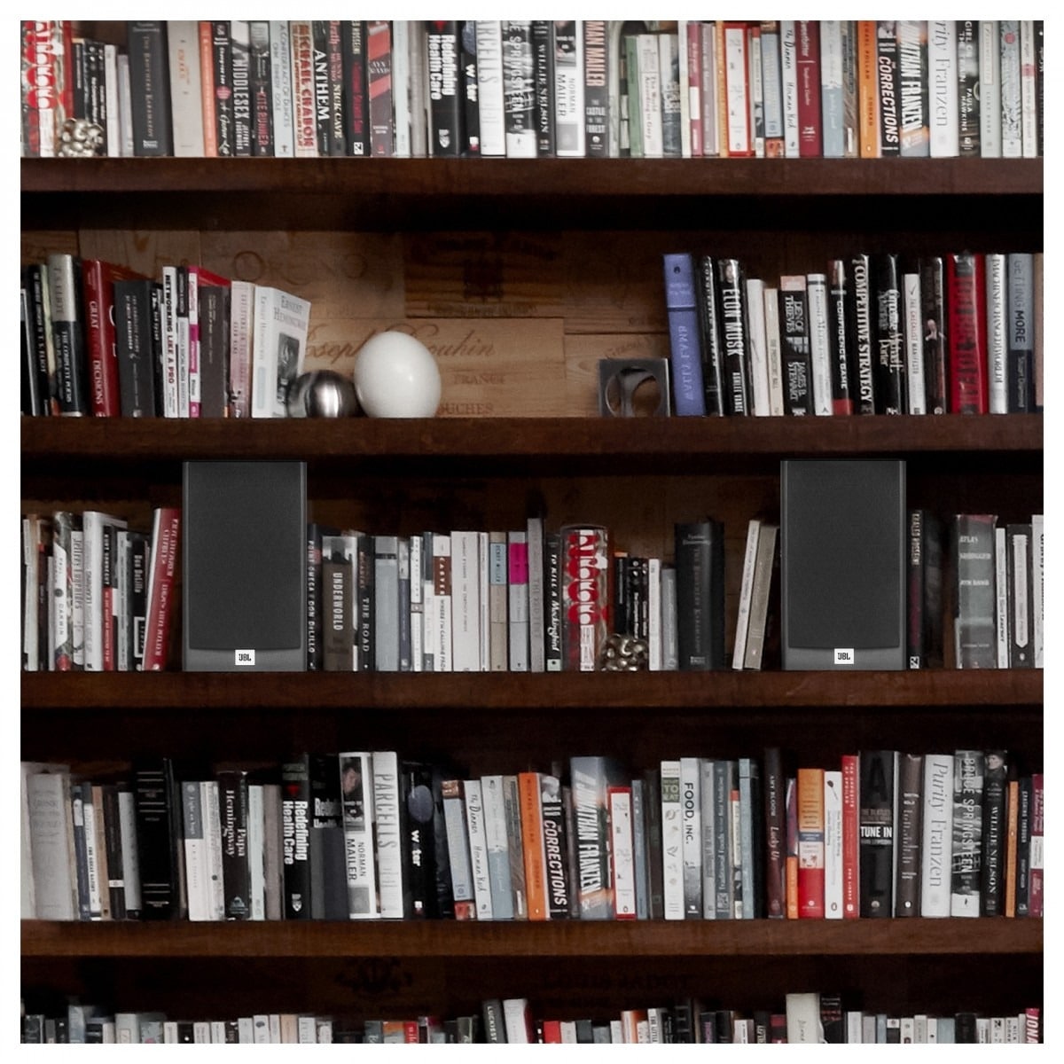 JBL Stage A120 BLK Bookshelf Speakers (Black, Pair) 0BLK