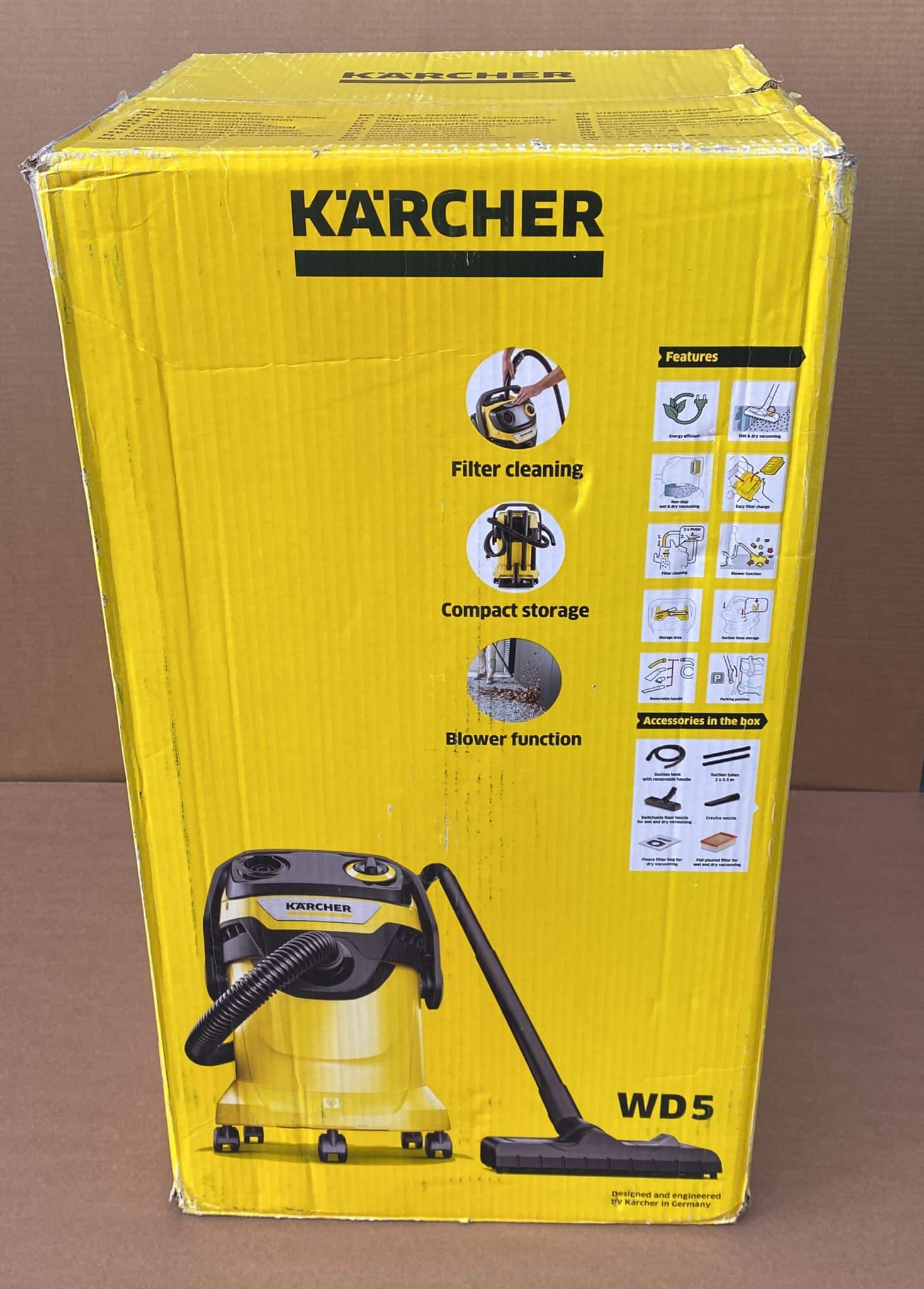 Kärcher WD 5 Corded Wet & dry vacuum 25.00L 2534
