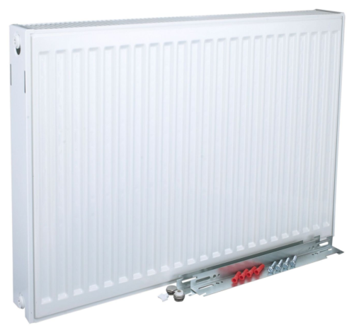 Kudox Type 22 double Panel radiator White, (H)500mm (W)1000mm 8790