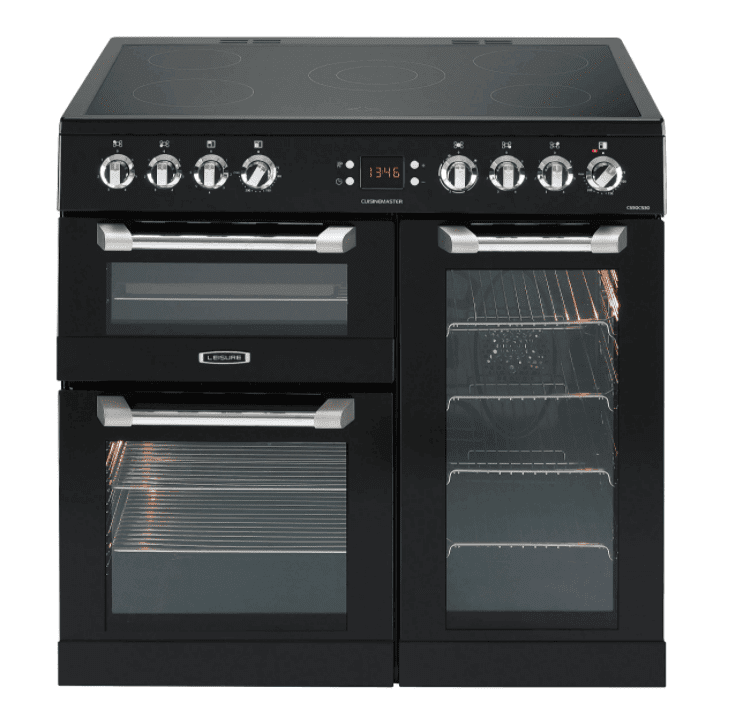 Leisure Cuisinemaster cooker Electric Freestanding -90cm Black CS90C530K 2728