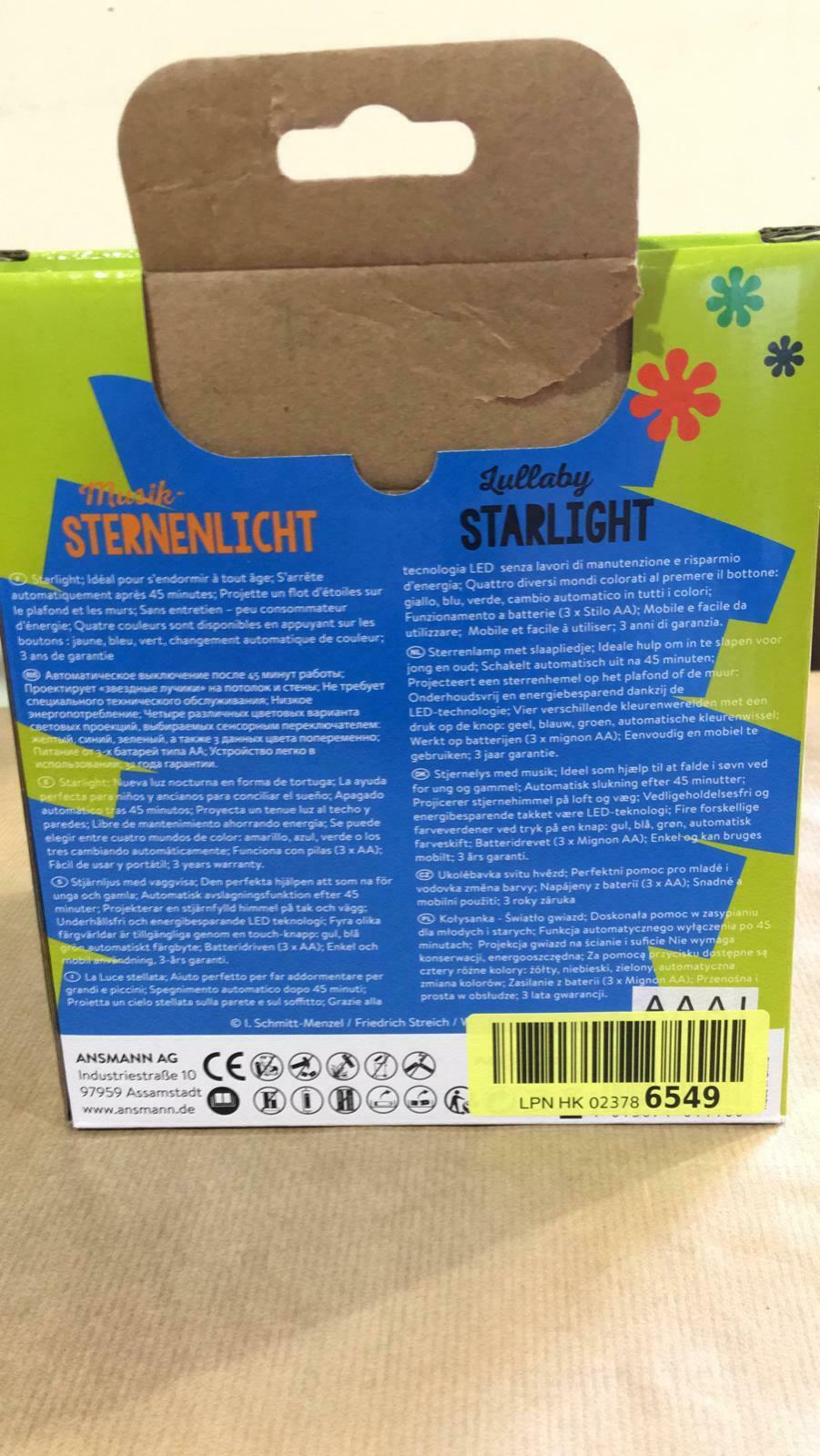 Magical Starry Sky Projector Night Light Lamp Starlight Elephant LED light 6549
