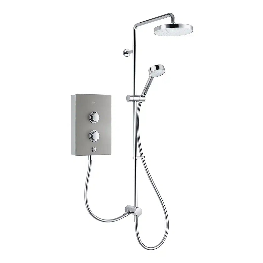 Mira Decor Dual Silver effect Electric Shower 10.8kW 4714