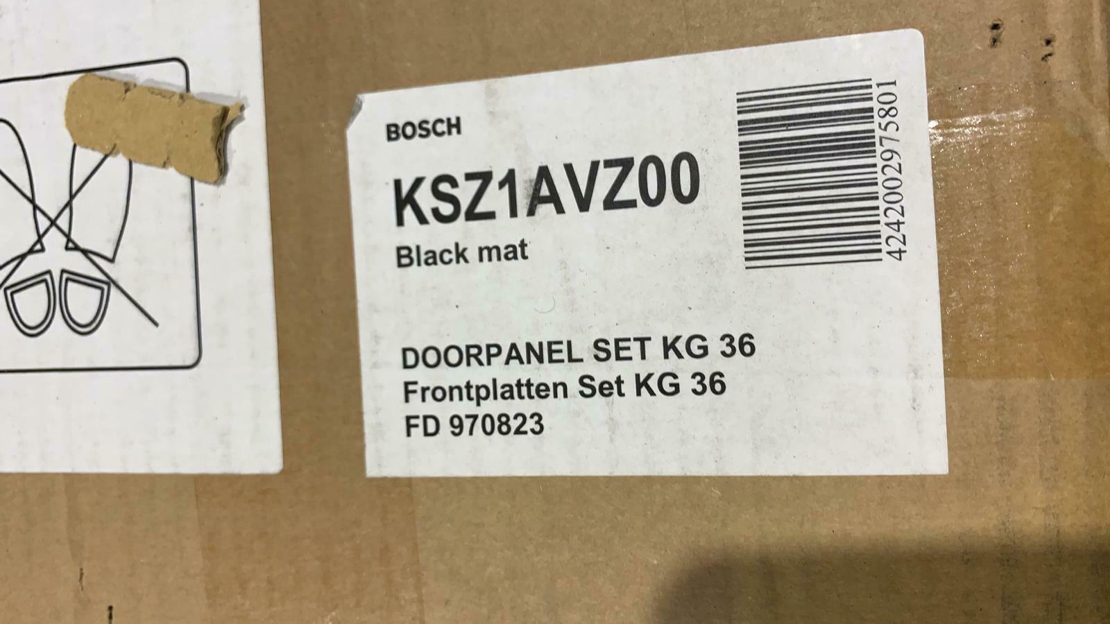 Bosch Freezer-Freestanding-(H)1860mm (W)600mm-Matt black -KSZ1AVZ00-n801