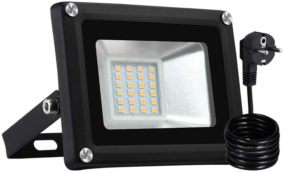 Papasbox LED floodlight waterproof outdoor floodlight aluminium headlight, 9257