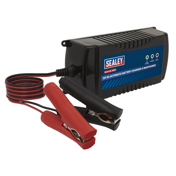 12V 8A Automatic Battery Charger & Maintainer