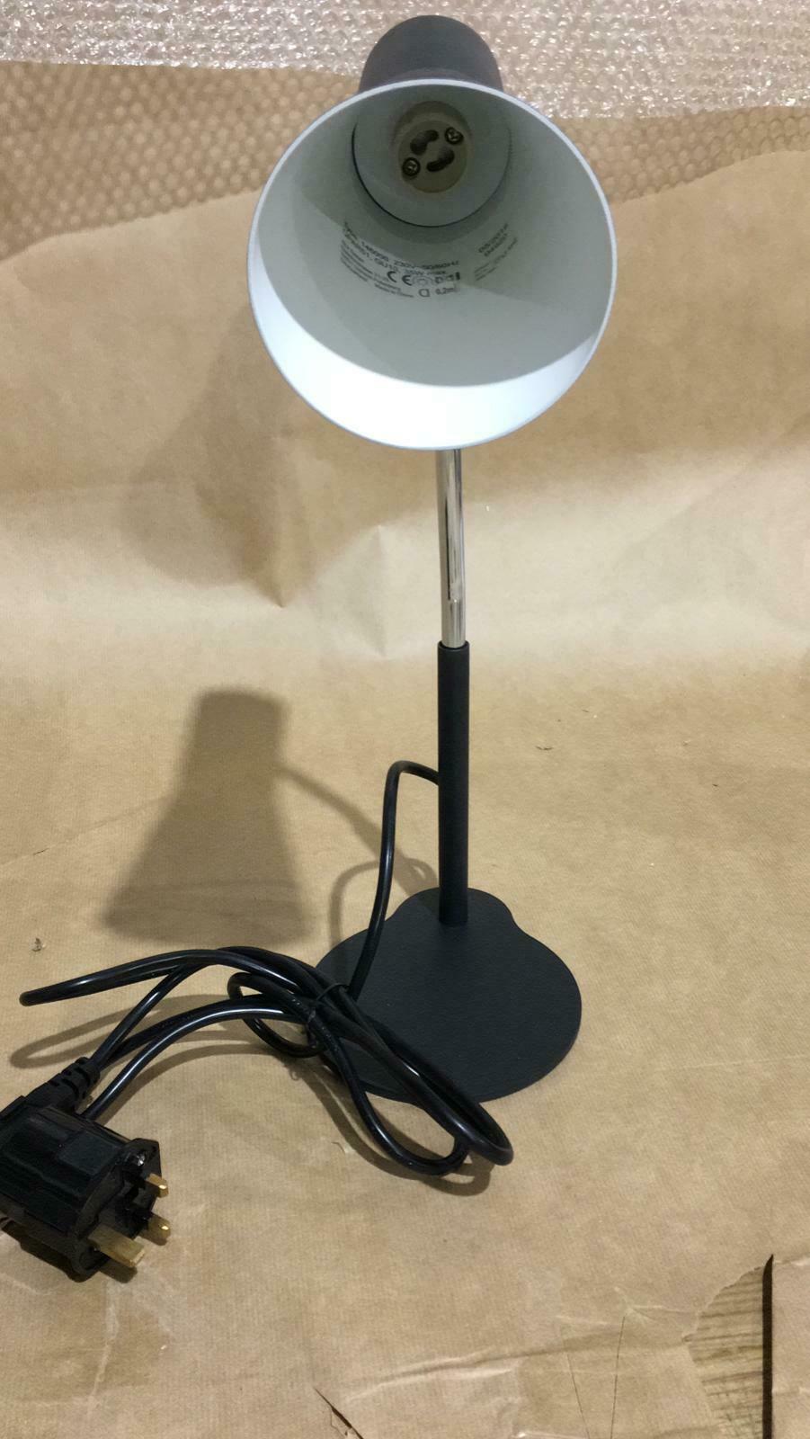 SLV LED Desk Lamp Phelia Table Lamp, LED Reading Lamp, dimmable, black, 3261 (Copy)