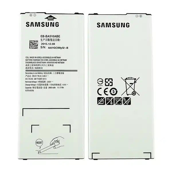 Samsung Genuine Battery EB-BA510ABE For Samsung Galaxy A5 (SM-A510F) 2900mAh