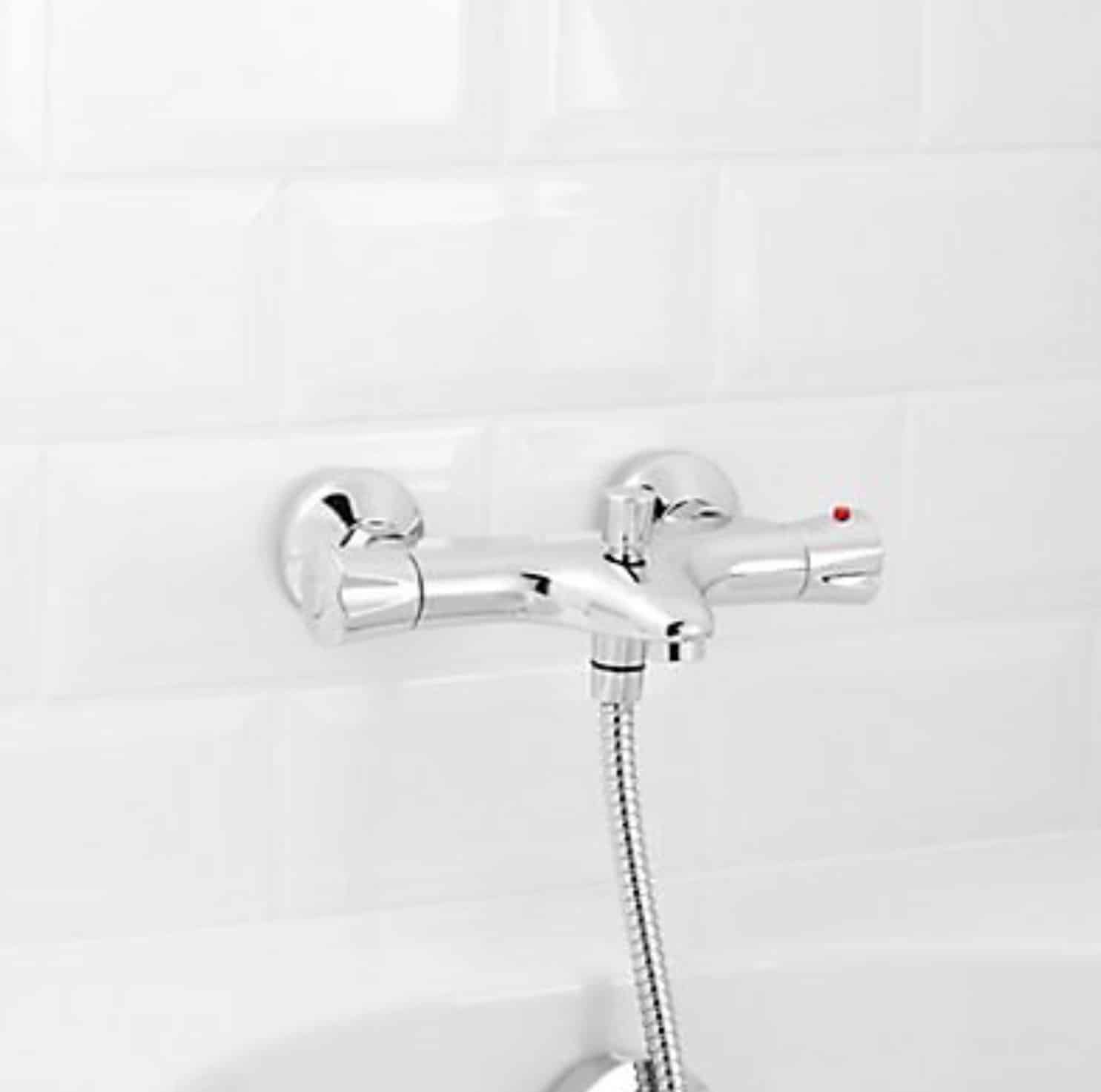 GoodHome Rize Thermostatic Bath Shower mixer Tap Chrome 5069