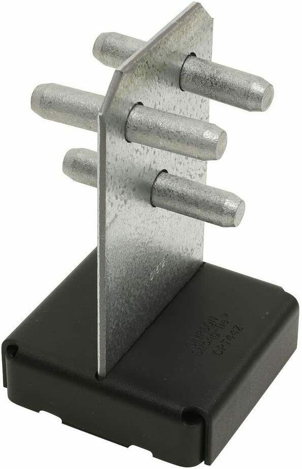 Simpson Strong-Tie CPT44Z 89mm x 89mm Concealed Post Base Pre-Galvanised