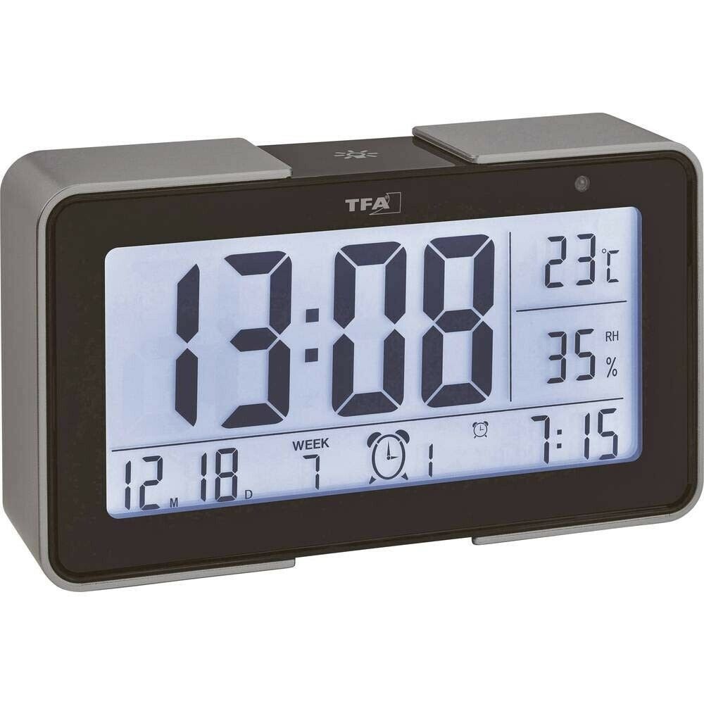 TFA 60.2540 Melody Radio Alarm Clock (Black) Various No5688