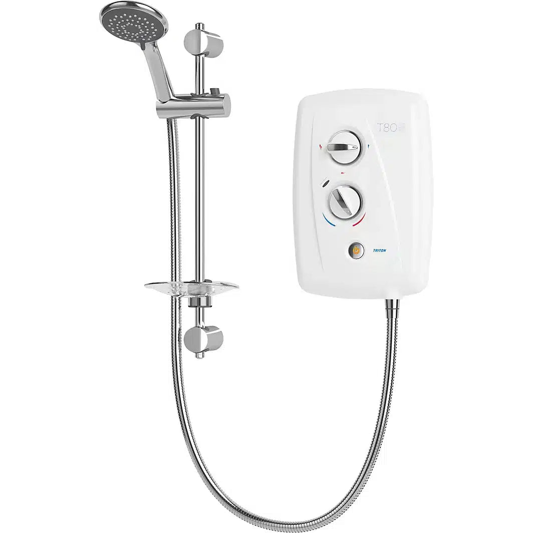 Triton T80 Easi-Fit+ White Electric Shower 10.5kW -5295
