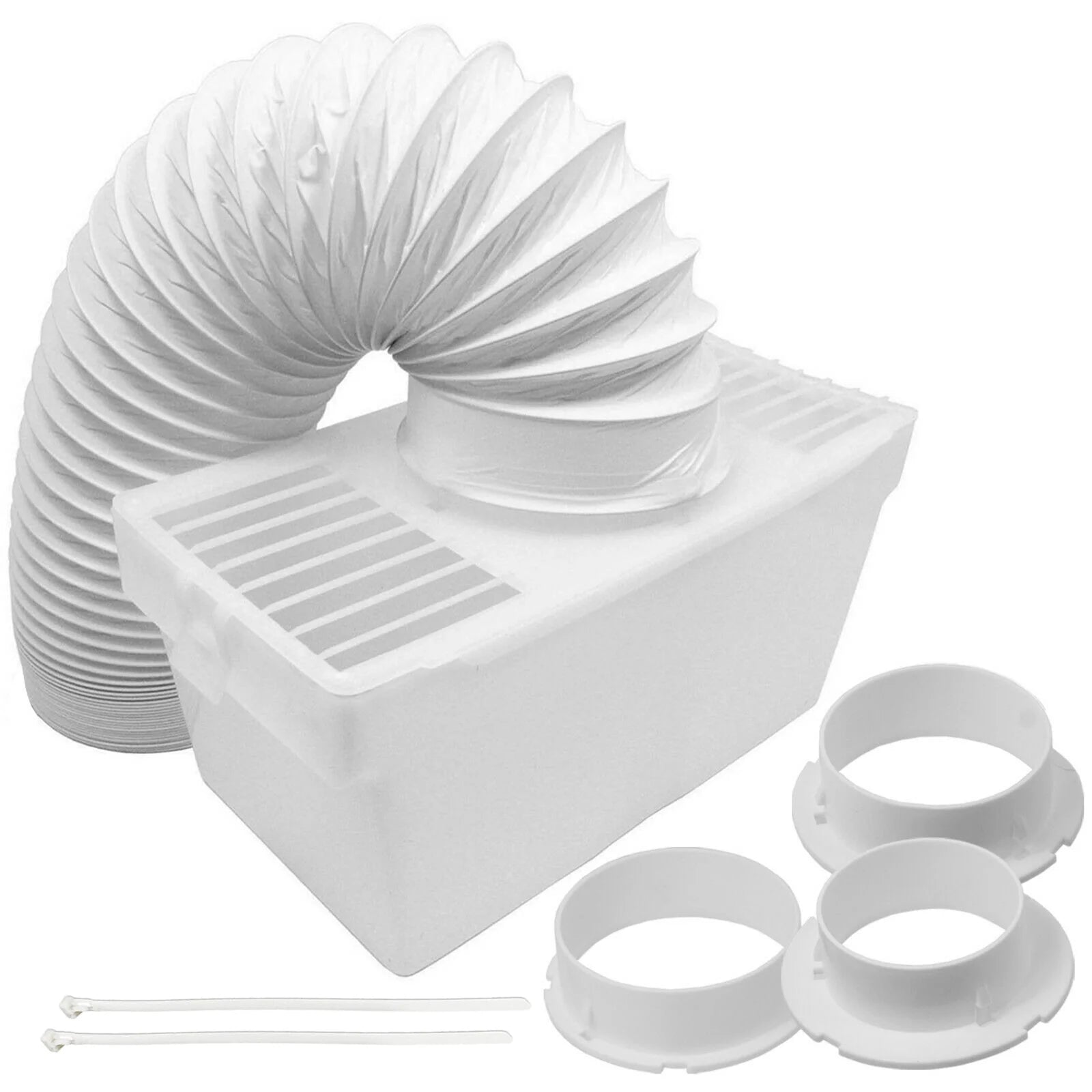 Vent Hose Condenser Kit with 3 x Adaptors for Montpellier Tumble Dryer (1.2m) 0290