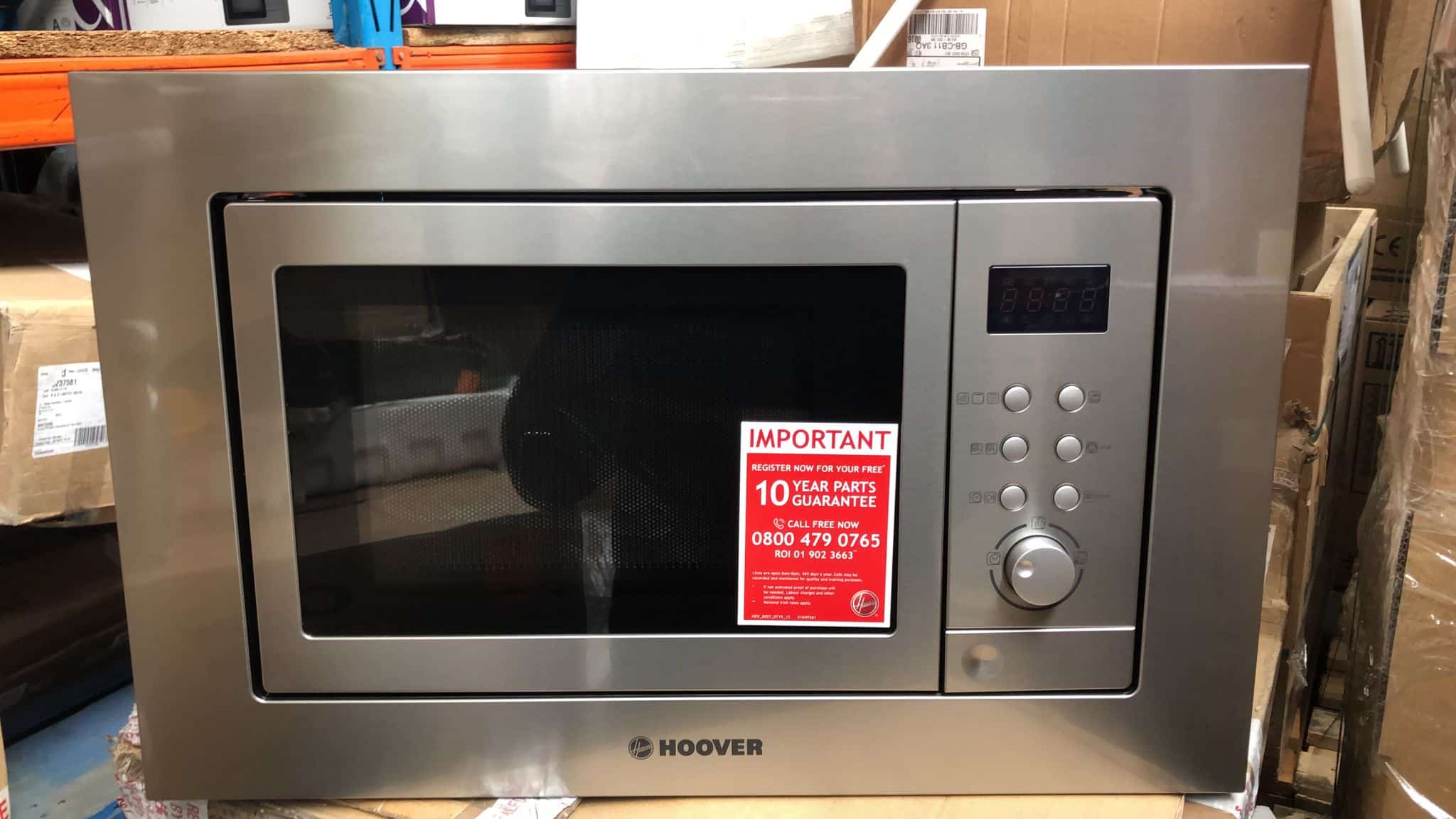Hoover Microwave Integrated Stainless Steel 20L-HMG201X-80-0676