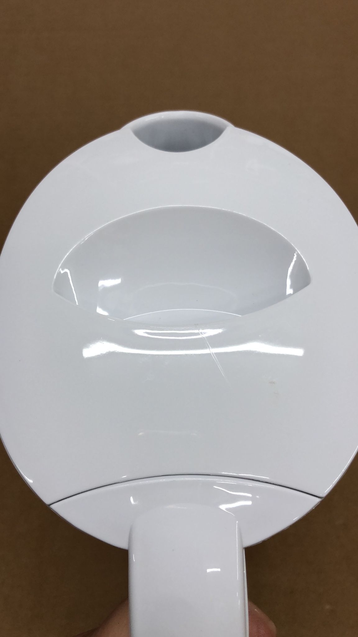 Daewoo Plastic Chrome Kettle, 1.7 Litres, Fast Boil, Lightweight, Easy Clean - White 1239