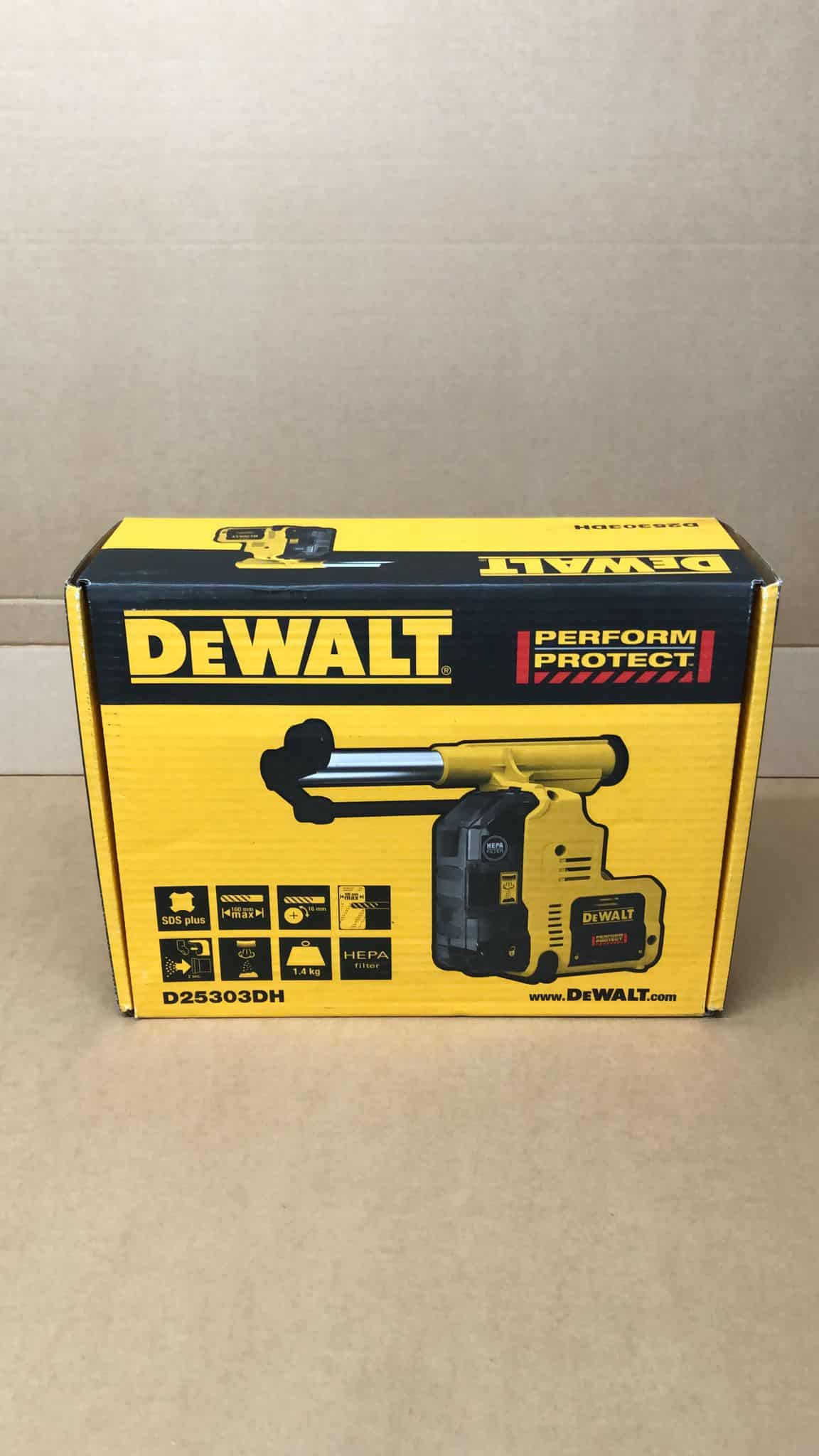 DEWALT D25303Dh Cordless Dust Extraction System 18V Bare Unit DEWD25303DH 7389