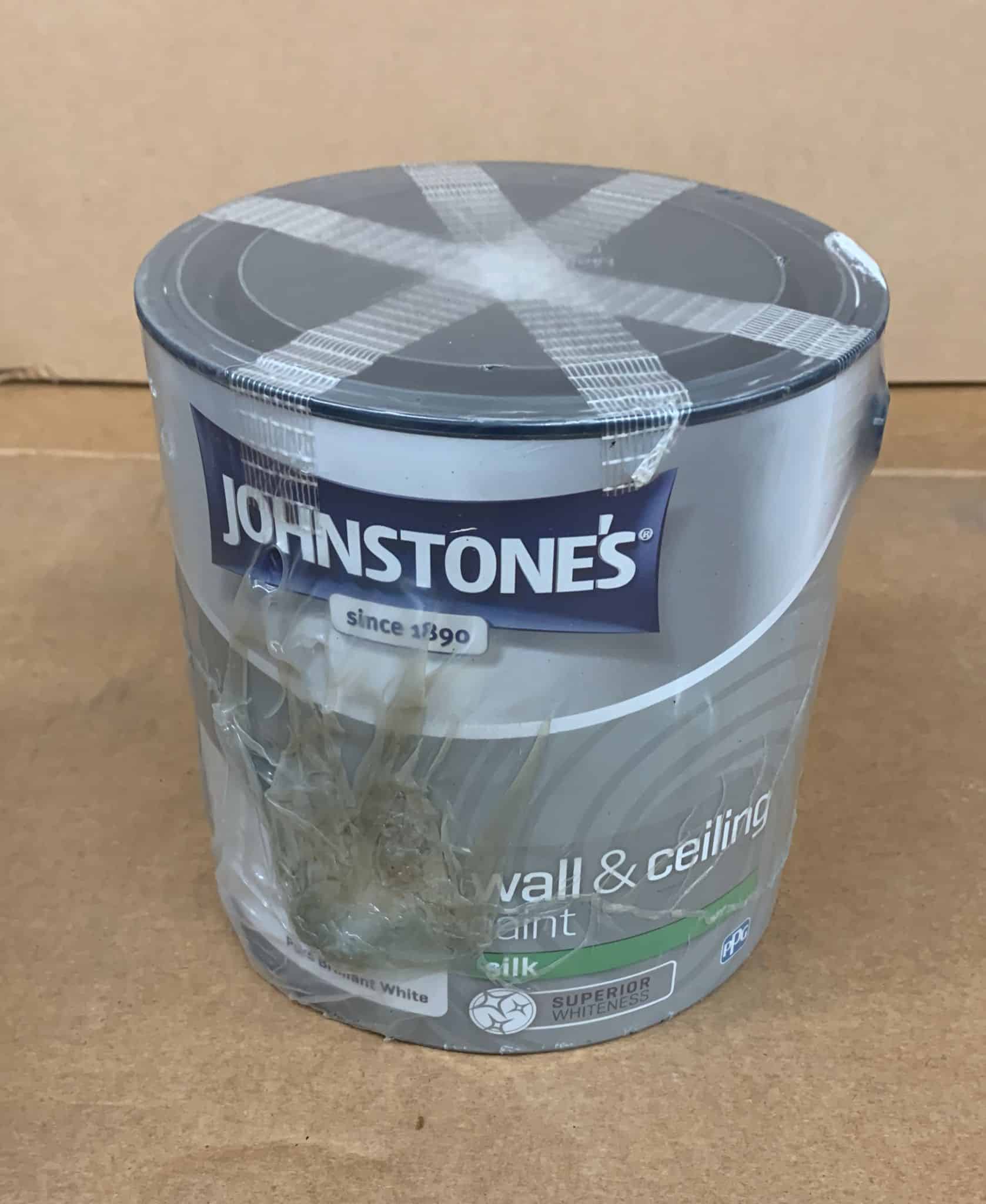 Johnstone's Wall & Ceilings Pure Brilliant White Silk Paint - 2.5L 6341
