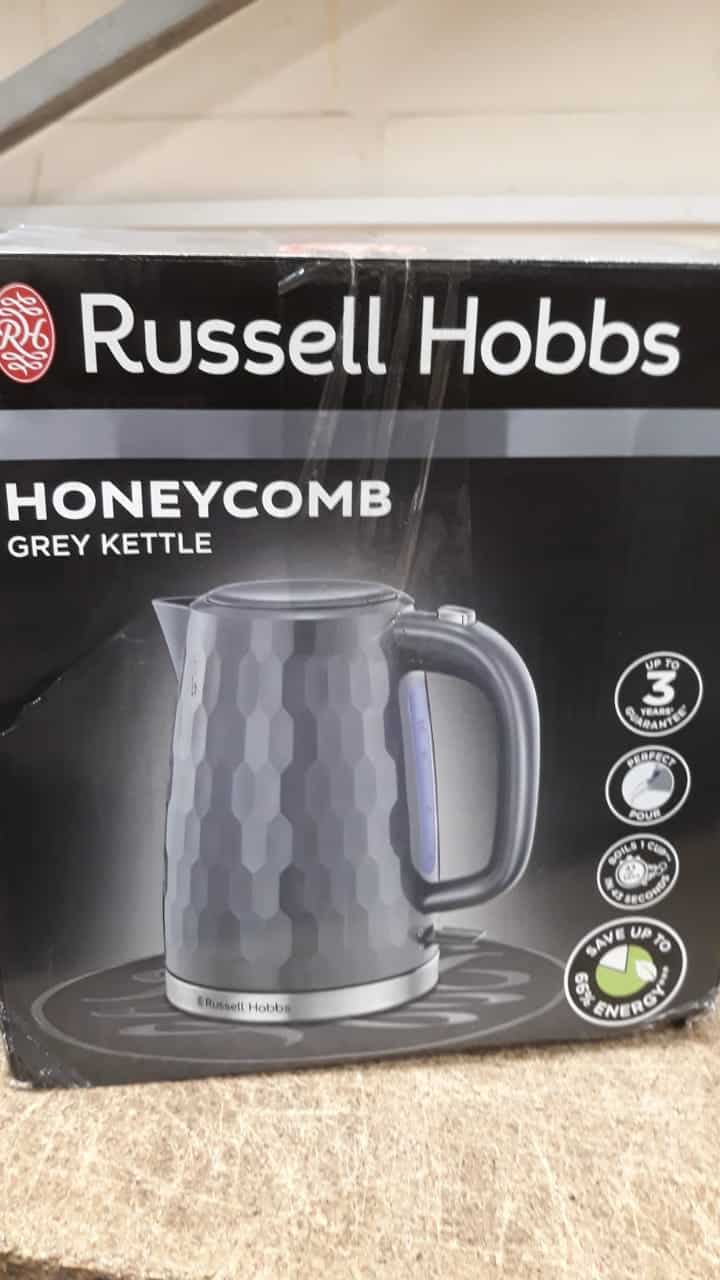 Russell Hobbs Kettle Plastic Grey 26053 - 5391