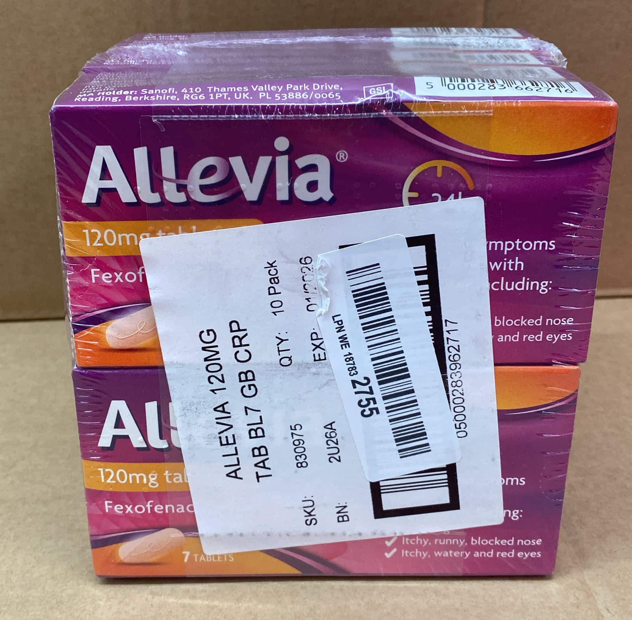 Allevia Allergy Tablets|Multipack of 10 Prescription 2717