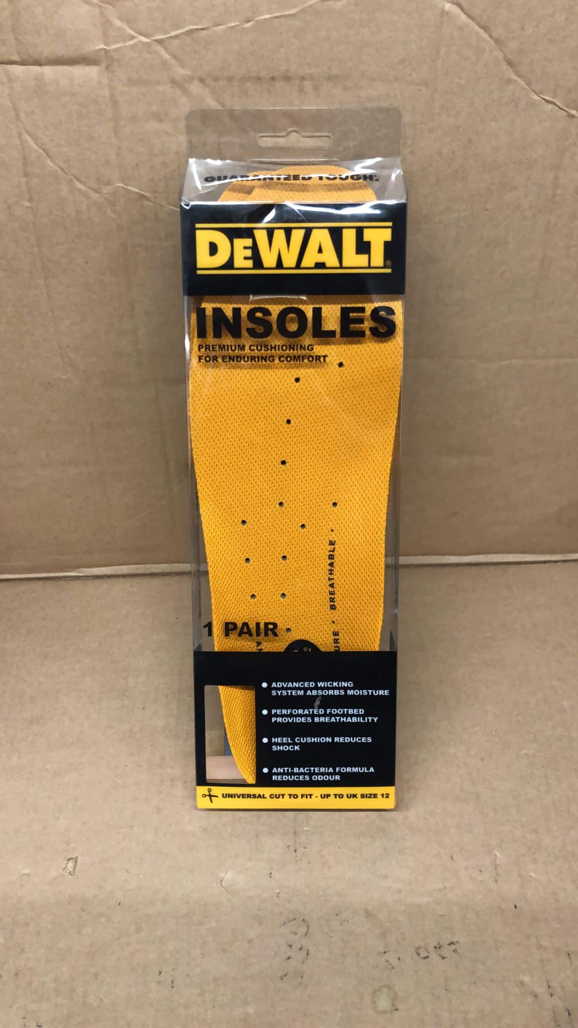 DeWalt Unisex Size One size fits all Insoles 0811