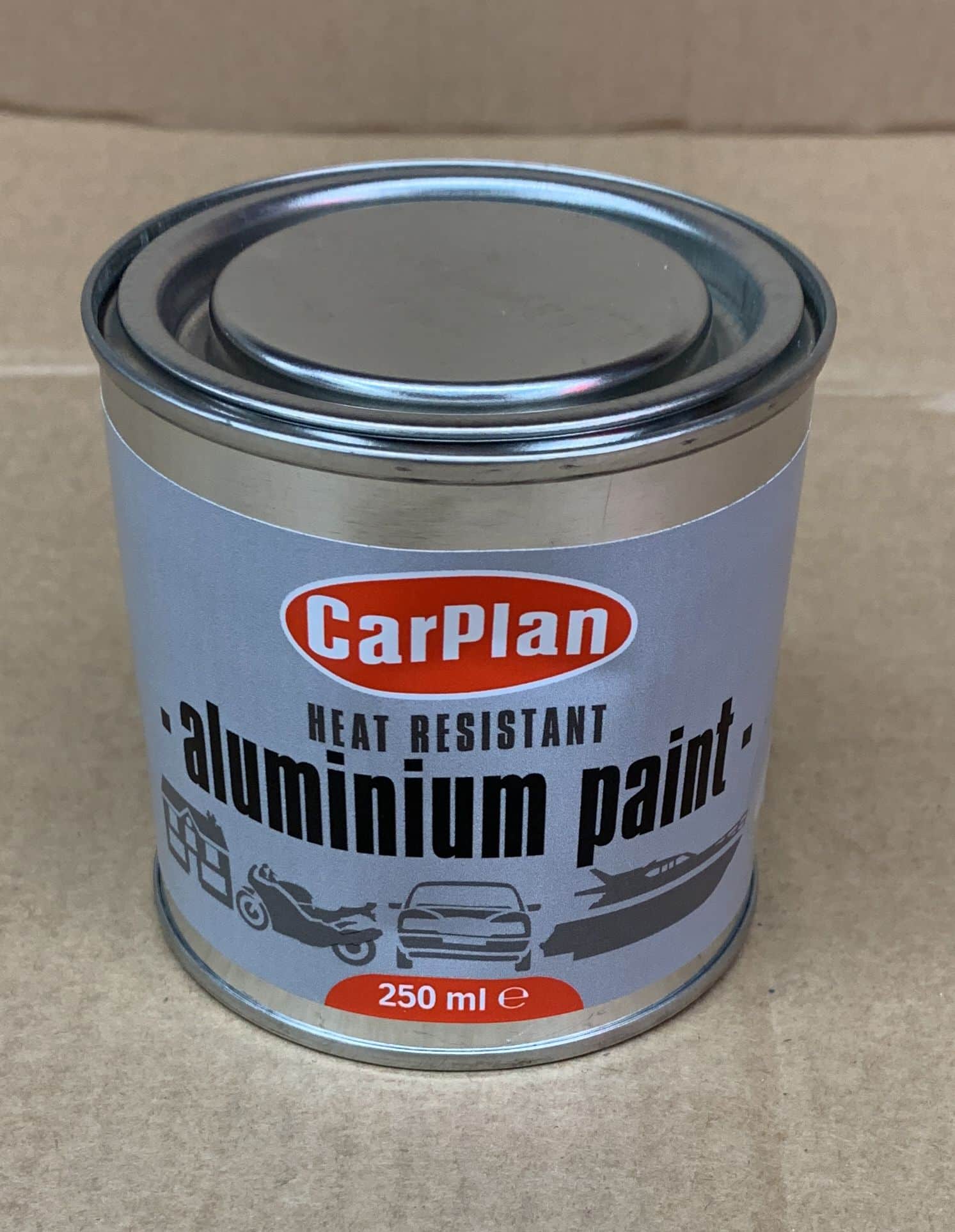 CarPlan Aluminium Paint 250ml ALP250 5256