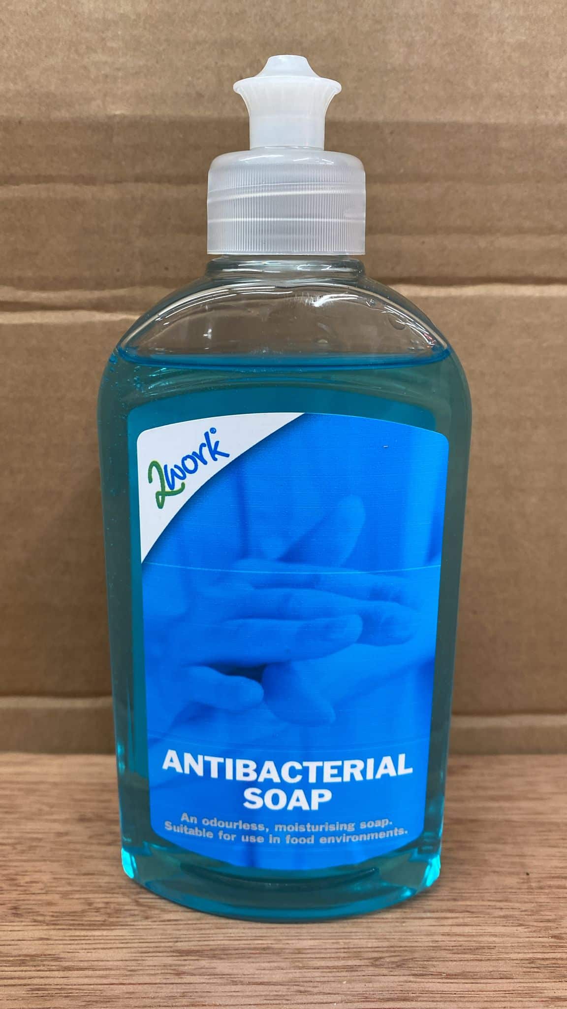 2Work Antibacterial Hand Soap 300ml (Pack of 6) 0371