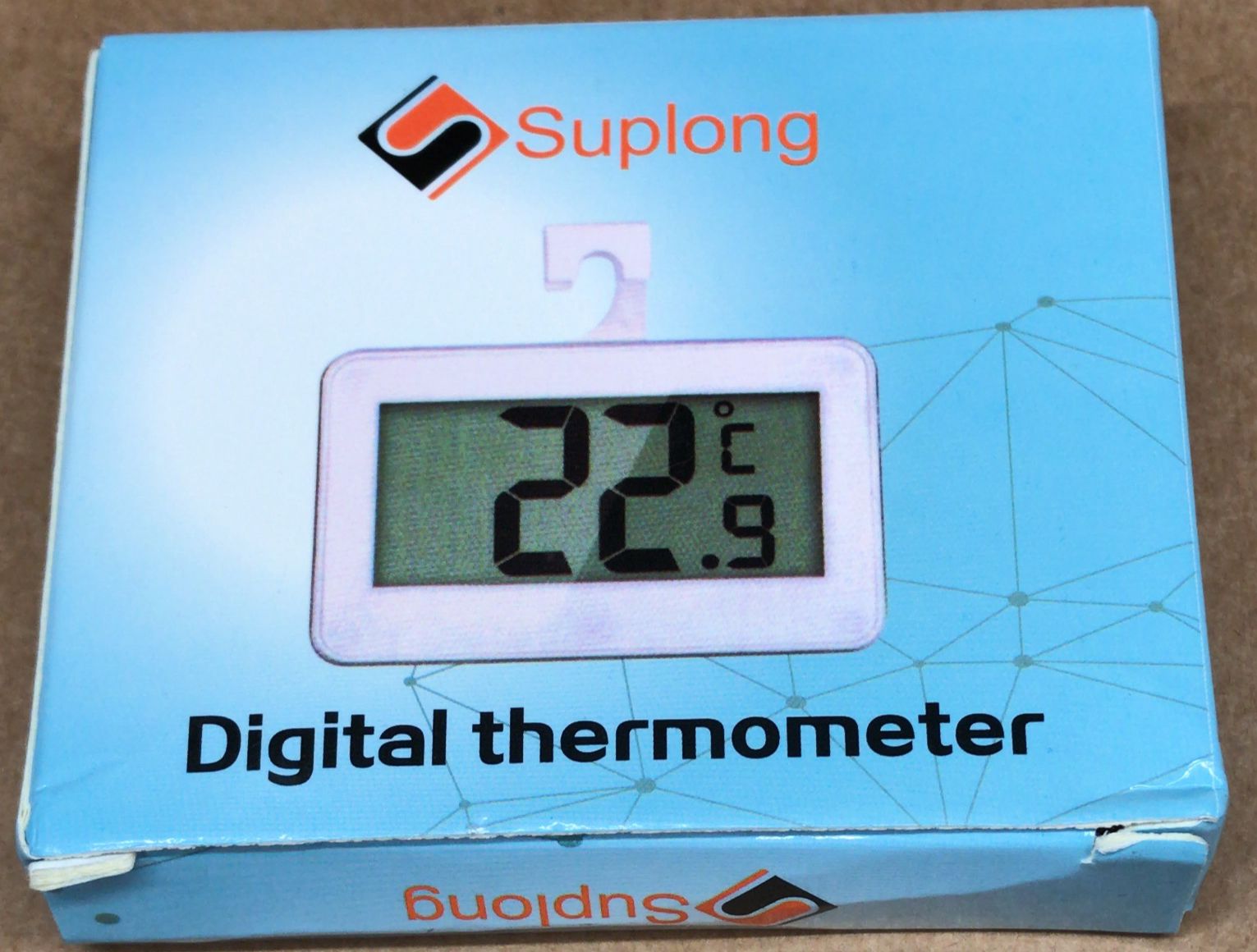Fridge Thermometer-White-01H2