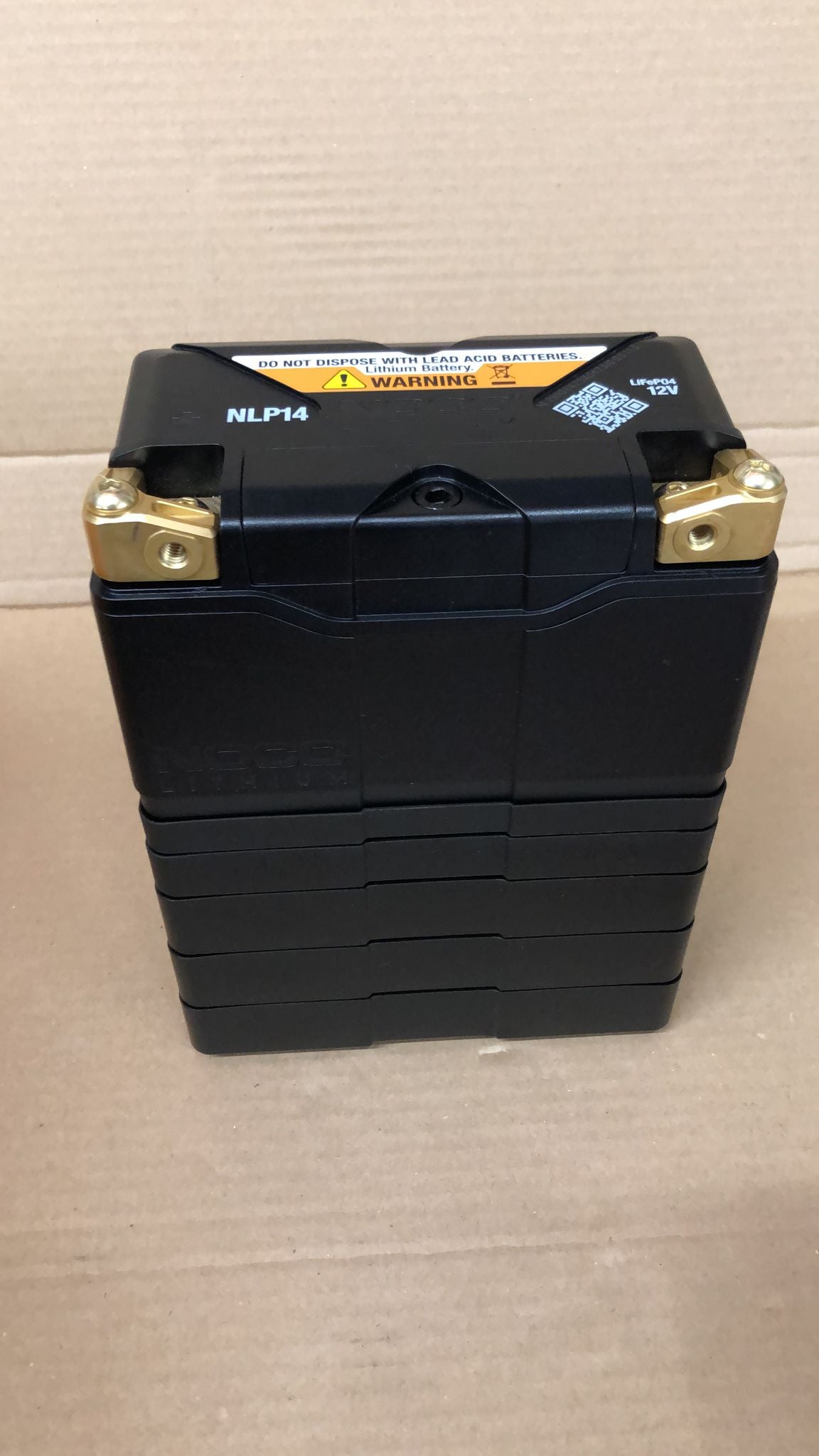 NOCO Lithium Powersport Battery, 500A 12V 4Ah NLP14 6190