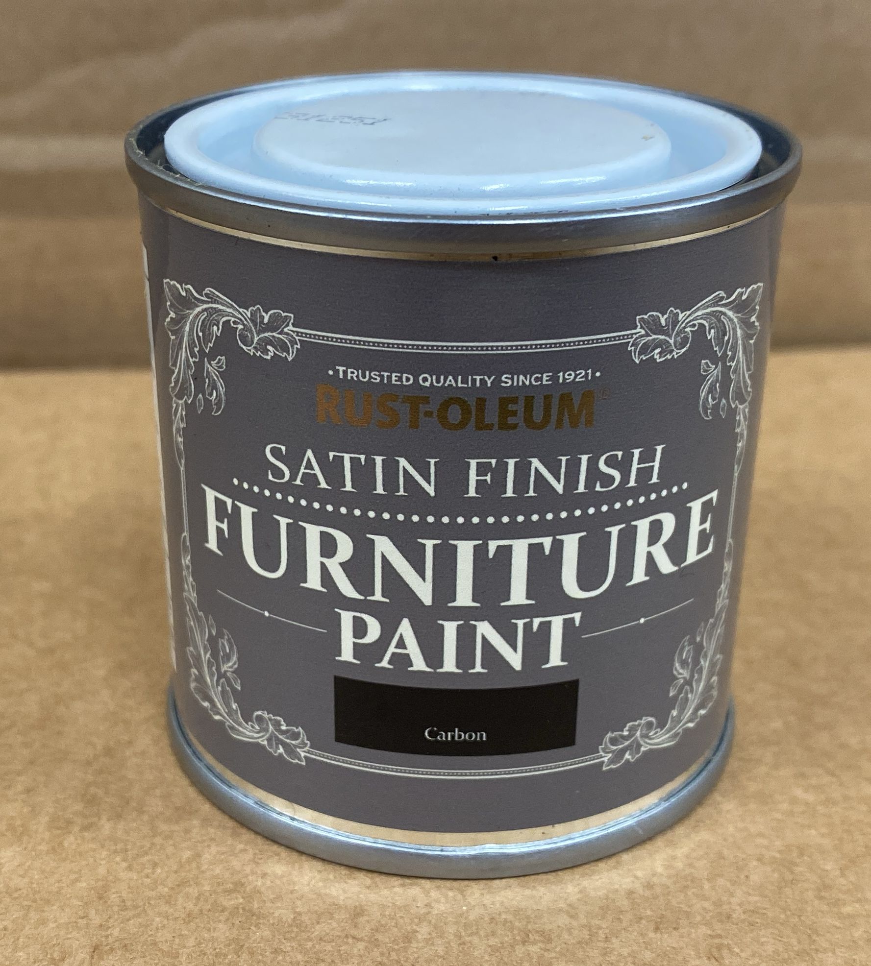 Rust-Oleum Furniture paint-Carbon Satinwood-125ml-2605