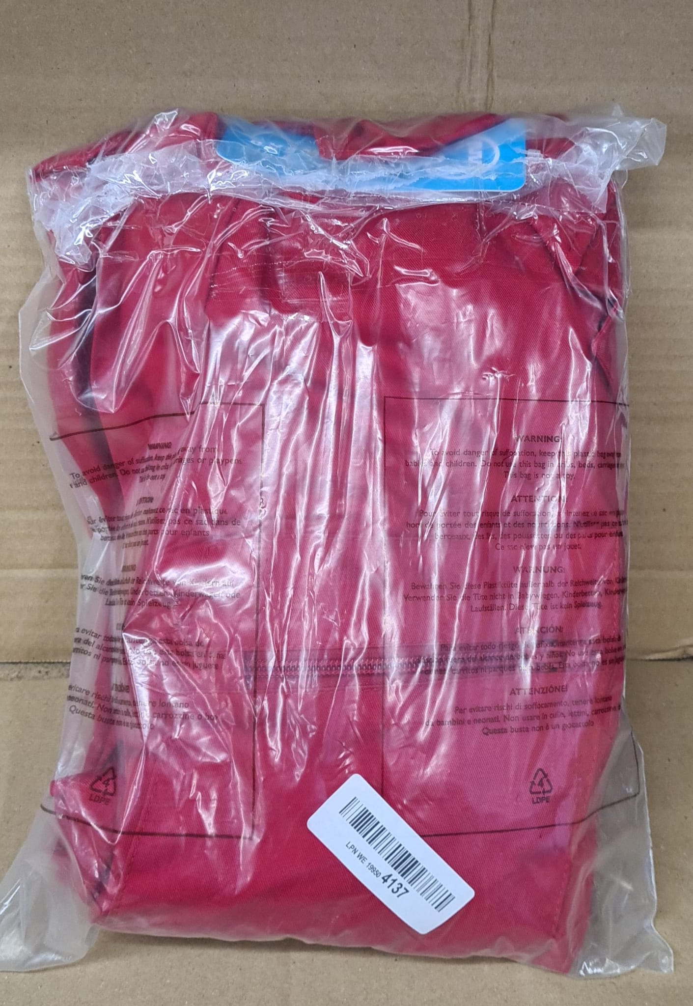 Castle Rd-38 Workwear Jumpsuit Workwear Work Suit Size 38 Red-0982