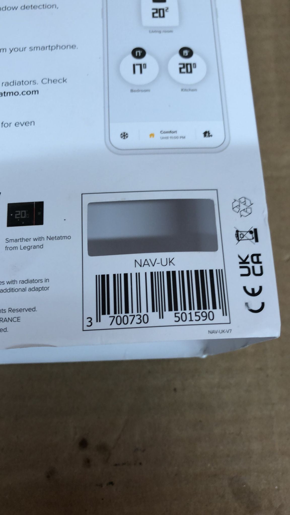 Netatmo Additional Smart Radiator Valve-7305