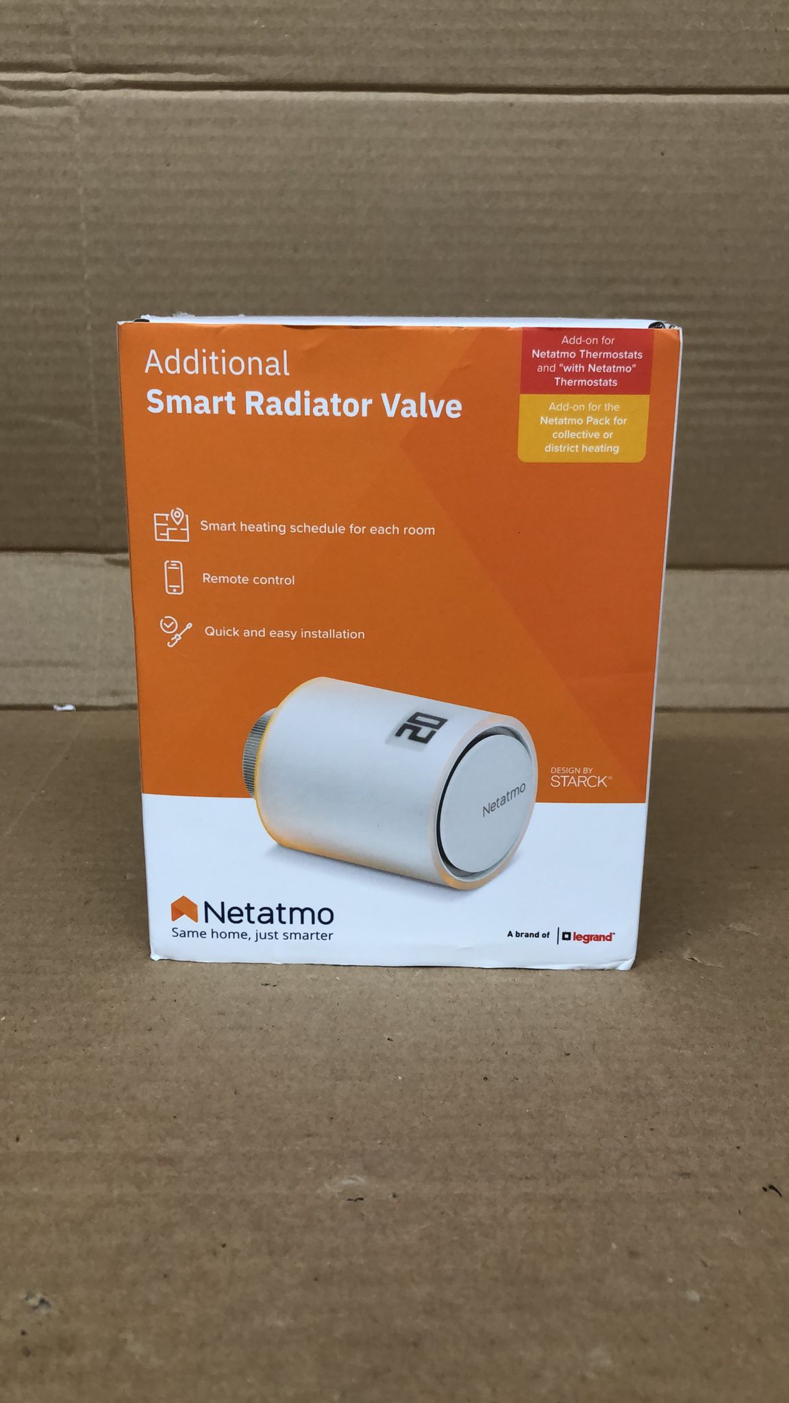 Netatmo Additional Smart Radiator Valve-7305