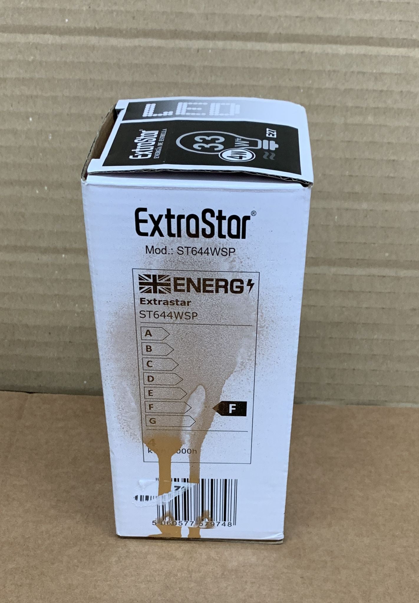 Extrastar 4W LED Spiral Filament Light Bulb E27 2200K-9748