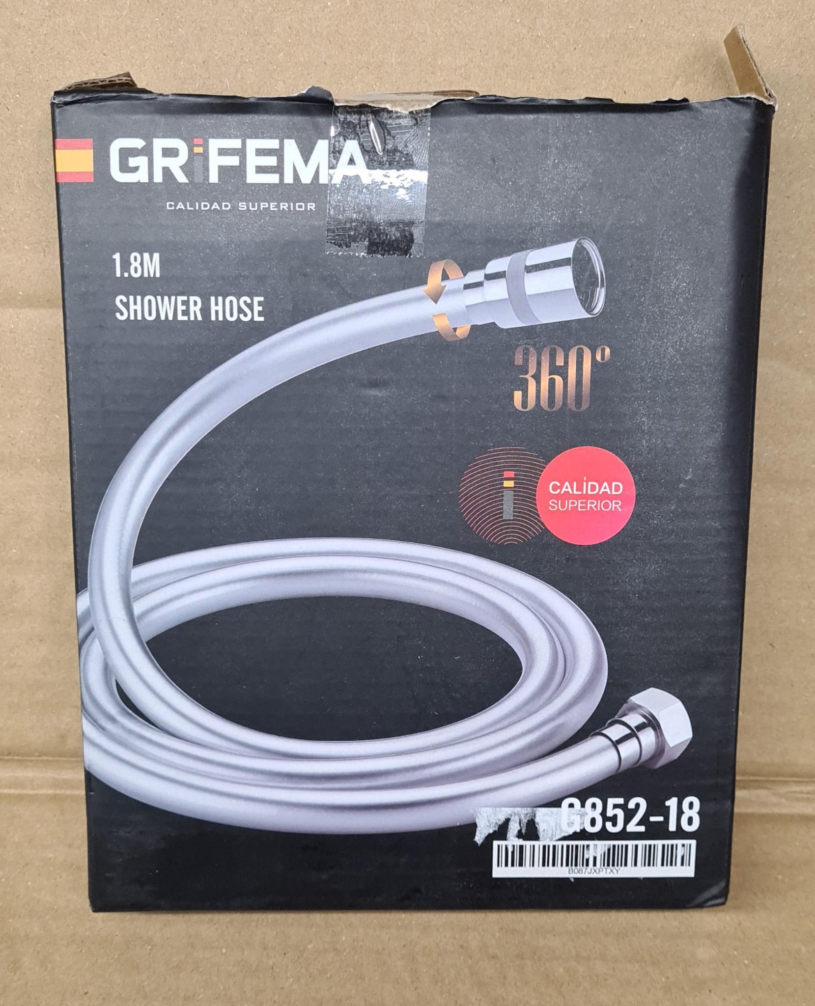 GRIFEMA PVC Smooth Shower Hose 1.8m-G852-18 -8521