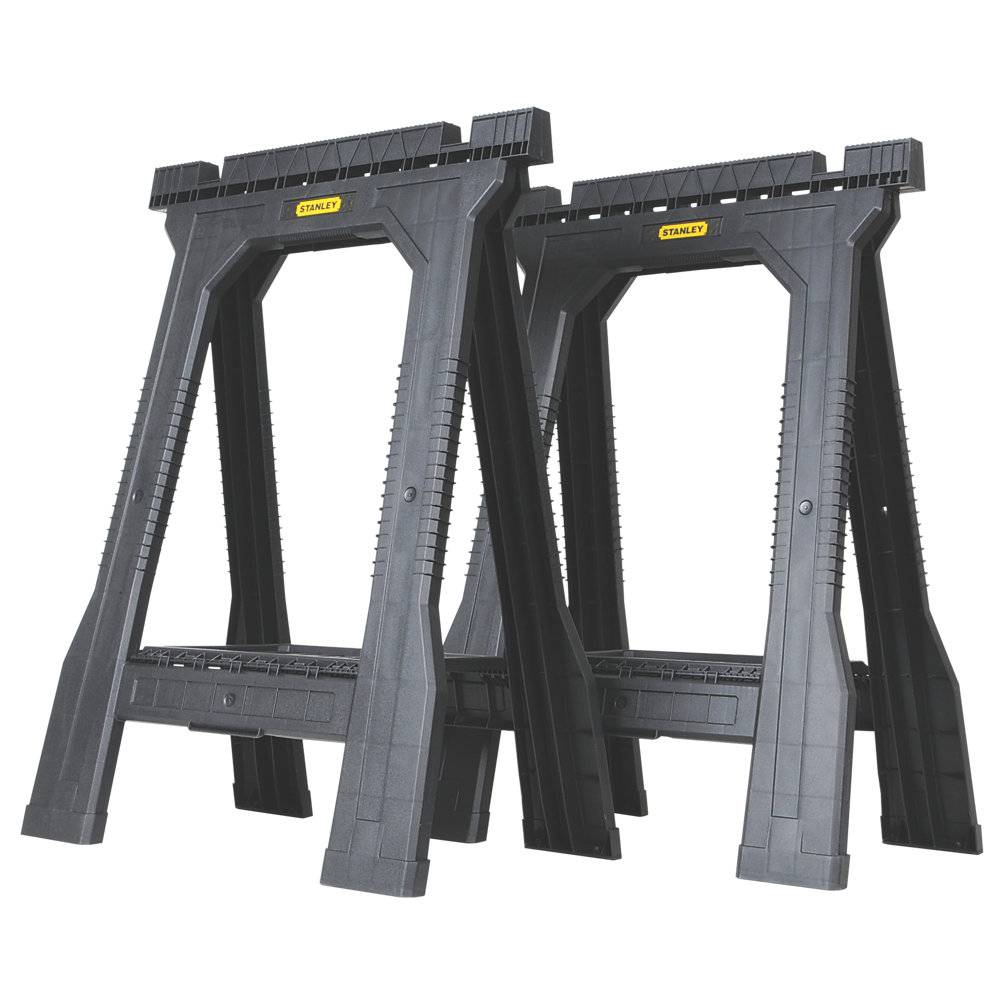 Stanley 362kg Foldable Saw horse, Pack of 2 3553