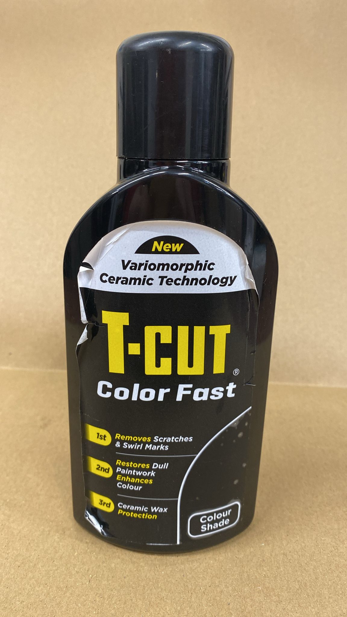 T-Cut Black Scratch Remover Color Fast Paintwork Restorer Car Polish-7761